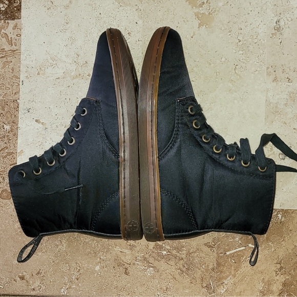 Dr. Martens - Hackney - black satin finish lace up boots - Women’s Size 6 - Picture 5 of 15